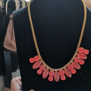 Kate Spade Elegant Gold and Pink  Necklace NWT